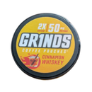 Grinds Coffee Pouches, Coffee Pouches, Cinnamon Whiskey, 1.2 oz (5 Pack)