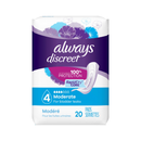 Always, Menstrual Pads, Discreet, 20 ct (1 Pack)