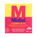 Midol, Pain Relief Caplets, Menstrual Pain, 16 ct (3 Pack)