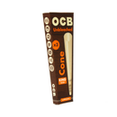OCB, Pre-Rolled Cones, Virgin Cones, Unbleached, King Size, 3 ct (24 Pack)