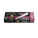 Zig-Zag, Pre-Rolled Cones, Paper, Ultra Thin, 8 ct (18 Pack)