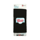 Scunchi, Elastics, No Damage, Black, 3 ct (16 Pack)