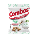 Combos, Ranch Dip Pretzel Snacks, 6.3 oz (12 Pack)