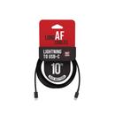 OnHand, Charging Cable, USB-C to Lightning Cable, 10 ft (6 Pack)
