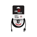 OnHand, Charging Cable, USB-C to USB-A, 10 ft (6 Pack)