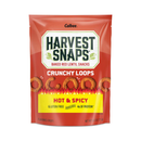 Harvest Snaps, Crunchy Loops, Hot & Spicy, 2.5 oz (12 Pack)