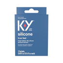 KY Jelly, Lubricant, TrueFeel Silicone, 0.16 oz (1 Pack)