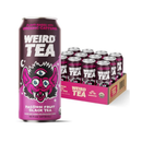 Weird Tea, Flavored Tea Beverage, Black Passionfruit, 16 oz (12 Pack)
