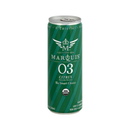 Marquis, Organic Sparkling Yerba Mate, Citrus Yuzu, Aluminum Can, 12 oz (12 Pack)