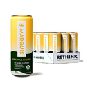 Marquis, Organic Sparkling Yerba Mate, Pineapple Passion, Aluminum Can, 12 oz (12 Pack)