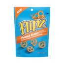 Flipz, Peanut Butter Covered Pretzels, 4.3 oz (6 Pack)