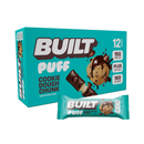 Built, Puff Protein Bar, Chunky Cookie Dough, 1.55 oz (12 Pack)