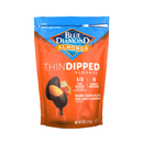 Blue Diamond Almonds, Thin Dipped Salted Caramel Dark Chocolate Almonds, 4 oz (8 Pack)
