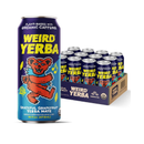 Weird Tea, Flavored Tea Beverage, Yerba Mate, Great Grapefruit, 16 oz (12 Pack)