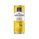 San Pellegrino, Italian Sparkling Fruit Beverage, Zero Sugar, Lemonade, 330 ml (4 Pack)