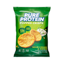 Pure Protein, Protein Crisps, Sour Cream, 1.27 oz (8 Pack)