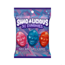 Shaq-a-Licious, Gummies Blue Raspberry, Orange & Peach, 6.2 oz (12 Pack)