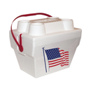 LiFoam, Cooler, American Flag, 28 qt (6 Pack)