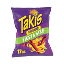 Barcel, Takis, Fuego Rolled Tortilla Chips, Fiesta Size, 17 oz (9 Pack)
