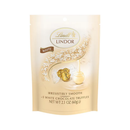Lindt, Lindor White Chocolate Truffles Peg Bag, 2.1 oz (6 Pack)