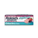 Rolaids, Antacid Chewable Tablets, Advanced, Mixed Berry, 6 ct (12 Pack)