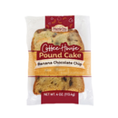 Prairie City, Pound Cake Banana Chocolate Chip Individually Wrapped, 4 oz (10 Pack)