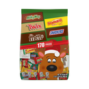 Mars, Chocolate Candy, Minis Candy Bag, Christmas, 59.8 oz (48 Pack)
