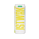JST WRK Energy, Carbonated Energy Drink, Luigi's, Italian Ice Lemon, 12 oz (12 Pack)