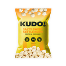 Kudo, Protein Popcorn, Salty Sweet Kettle Korn, 4 oz (12 Pack)