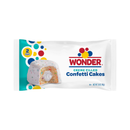 Wonder, Cakes Confetti 2 ct, 3.5 oz (6 Pack)