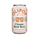 Olipop, Prebiotic Soda, Root Beer, 12 oz (12 Pack)