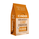 Cinder, Charcoal, Mesquite Lump, 5 lb (3 Pack)