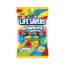 Life Savers, Gummi Fruit Rings Peg Bag, 7 oz (12 Pack)