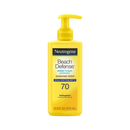 Neutrogena, Sunscreen Lotion, Beach Defense, SPF 70, 5 oz (8 Pack)