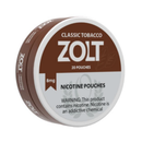 Zolt, Nicotine Pouch, Classic Tobacco, 8 mg, 20 ct (5 Pack)