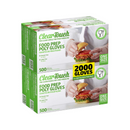 Clear Touch, Food Prep Poly Gloves, One Size, 500 ct (4 Pack)