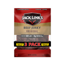 Jack Link's, Beef Jerky, Original, 3.25 oz (3 Pack)