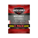 Jack Link's, Beef Jerky, Peppered, 3.25 oz (3 Pack)