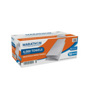 Marathon, 1-Ply, Multifold Paper Towels, White, 250 ct (16 Pack)
