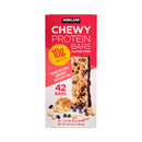 Kirkland, Chewy Protein bar 10g, Peanut Butter & Semisweet Chocolate Chip, 1.41 oz (42 Pack)