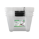 Greenmade, InstaView, Multi-Use Storage Bin, 45 qt (3 Pack)