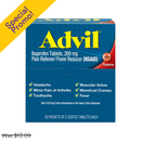Advil, Ibuprofen Dispenser Pack, 2 ct (50 Pack)