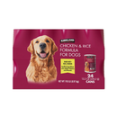 Kirkland, Dog Food, Chicken & Rice Formula, 13.2 oz (24 Pack)