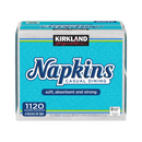 Kirkland, Casual Dining Paper Napkins, White, 1120 ct (1 Pack)
