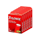 Tylenol, Extra Strength Caplets 500 mg, 6 ct (6 Pack)