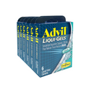 Advil, Liqui-Gels Capsules, 6 ct (6 Pack)