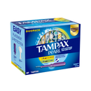 Tampax, Pearl Tampons, Regular and Super, Variety Pack, 87 ct (1 Pack)