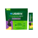 Liquid I.V., Hydration Multiplier Drink Mix, Blackberry Peach, 0.56 oz (26 Pack)