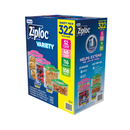 Ziploc, Grip ‘n Seal Bags, Variety Pack, 322 ct (1 Pack)