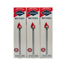 Diamond, Long Reach Matches, 75 ct (3 Pack)